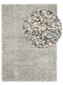 Wool Rug Young Multicolour/Blue