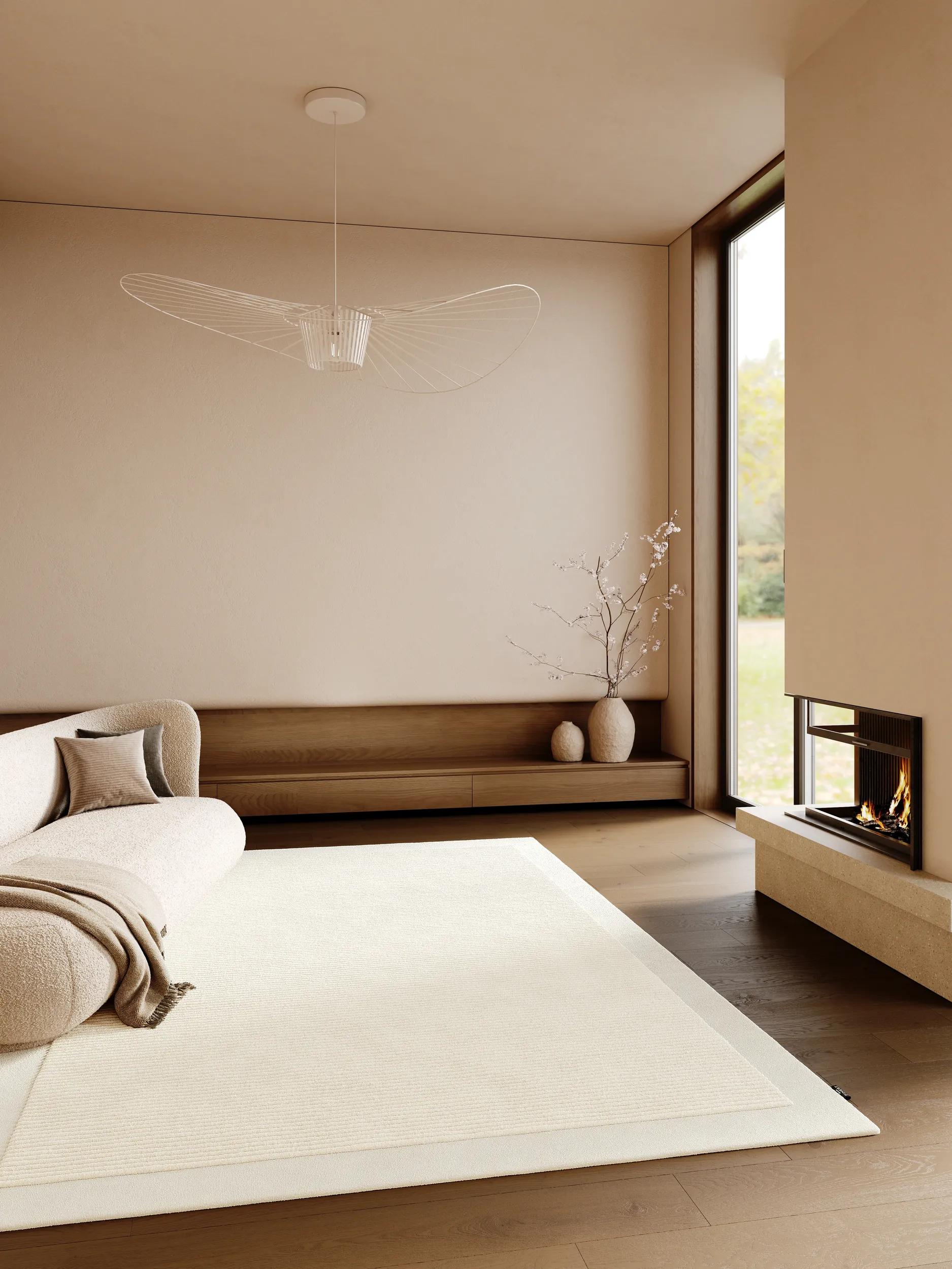 Wool Rug Zino Cream