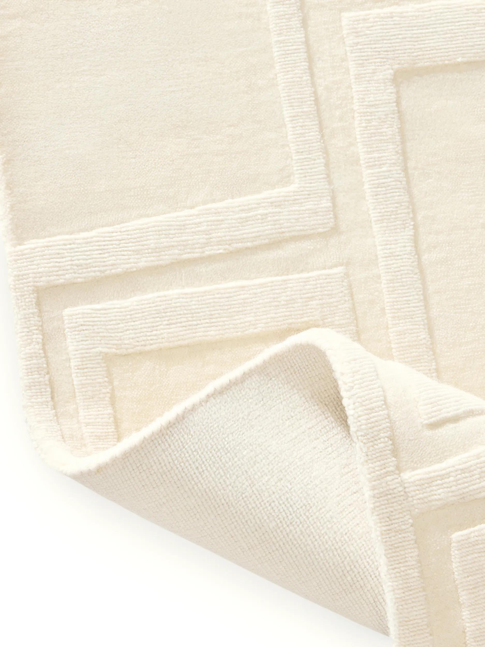 Wool Rug Zino Cream