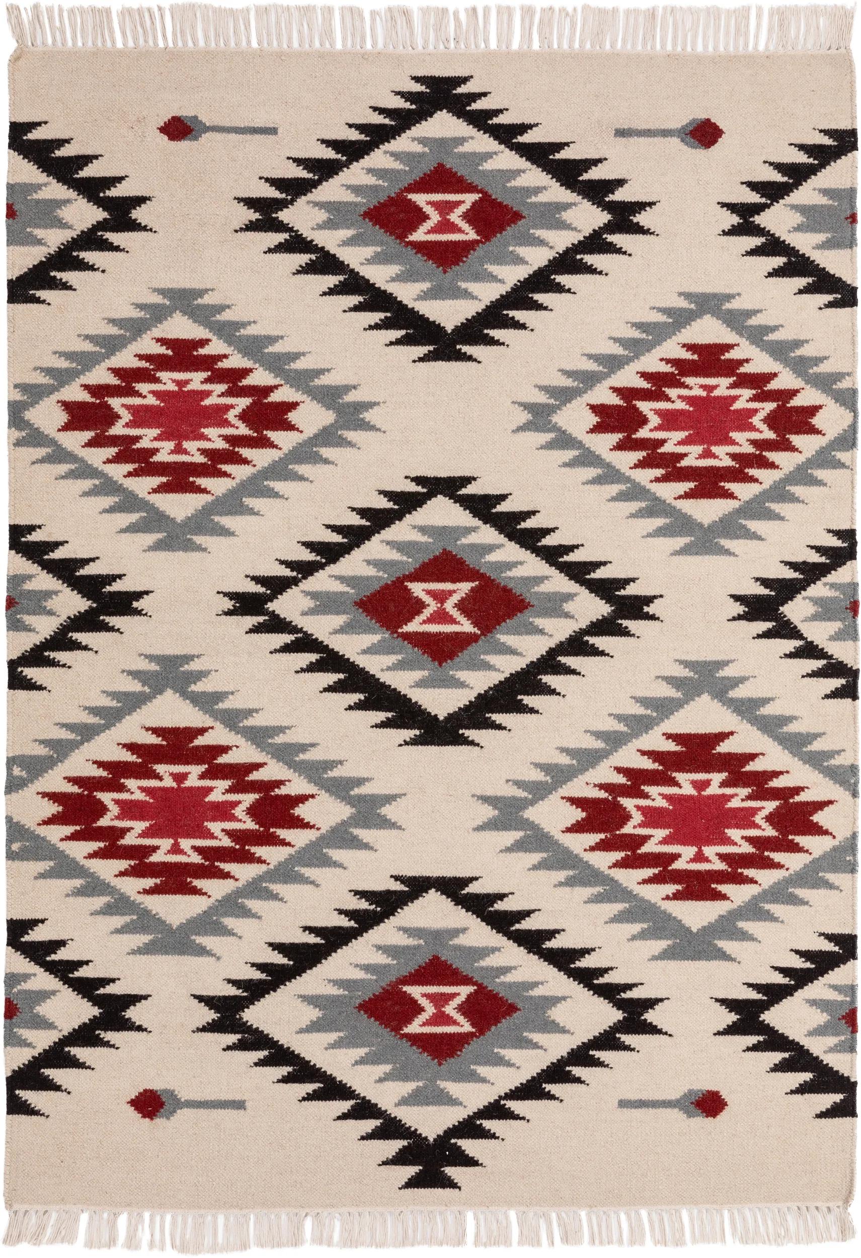 Hand Woven Kilim Zohra Beige