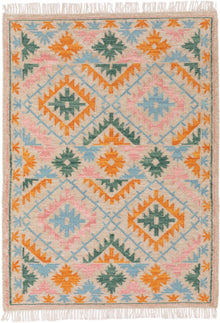 Hand Woven Kilim Zohra Multicolour/Beige