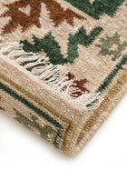 Hand Woven Kilim Zohra Green
