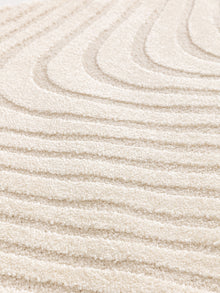 Runder Teppich Eve Creme