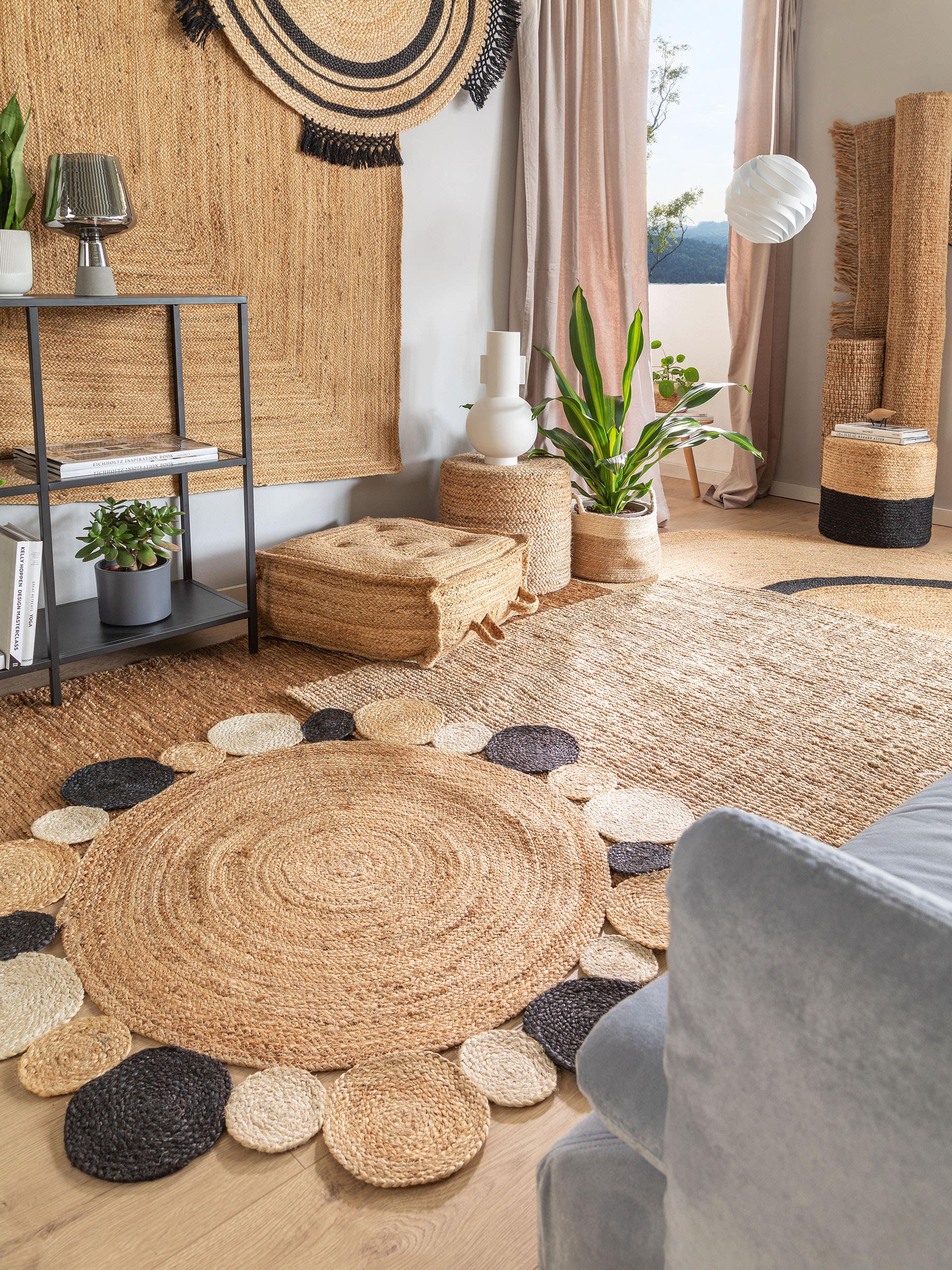 Jute Rug Svea natural