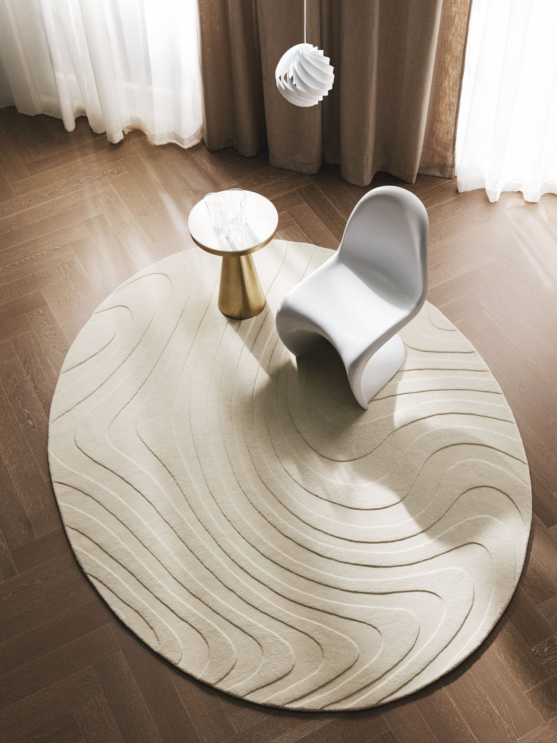 Wool Rug Magma Cream